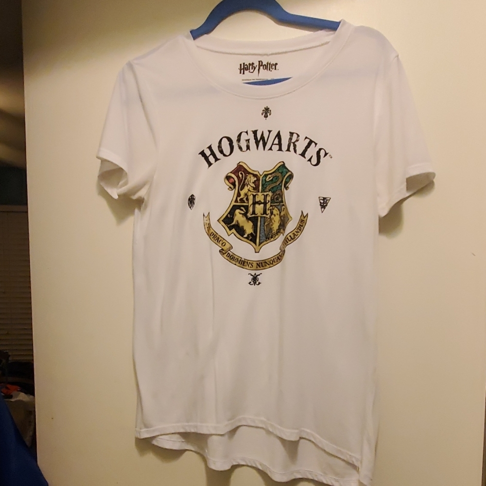 Harry potter house emblems short sleeve T shirt